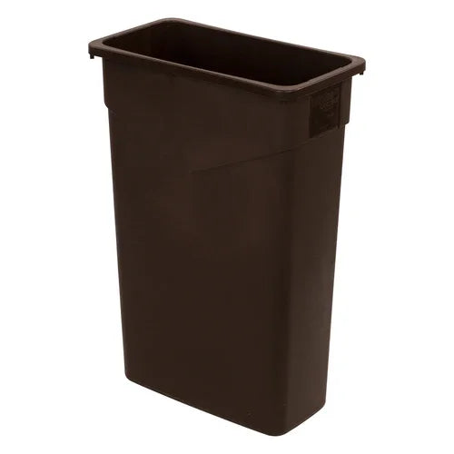 Carlisle 34202369 | Trimline Waste Container 23 Gallon Brown