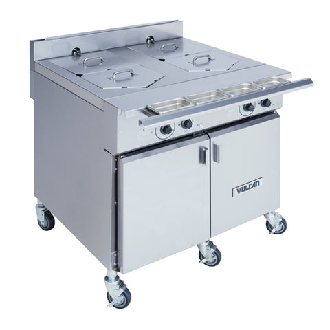 Vulcan VCS36 V-Series Multifunction Cooker, electric, 36 in , single tank (left-to-right), 5