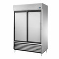 True TSD-47-HC Refrigerator, reach-in, (2) stainless steel sliding doors, (6) PVC coated adjust