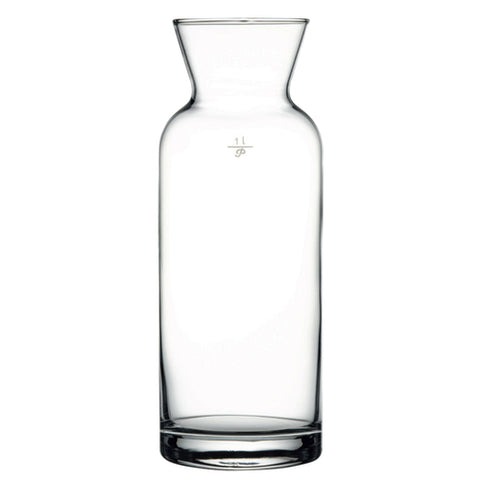 Pasabache PG43814 Pasabahce Village Carafe, 17 oz., (500ml), 8 in H, (2-1/2 in T 3-1/4 in B), clea