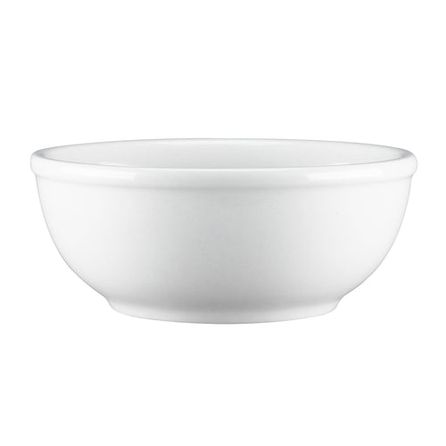 Browne Palm 563951 Cereal Bowl, 10 oz. (295ml), 5 in  (12.7cm), round, porcelain, white, Browne Palm