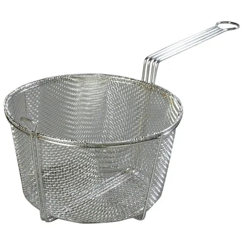 Carlisle 601001 | Mesh Fryer Basket 9-3/4 in dia. round with handle