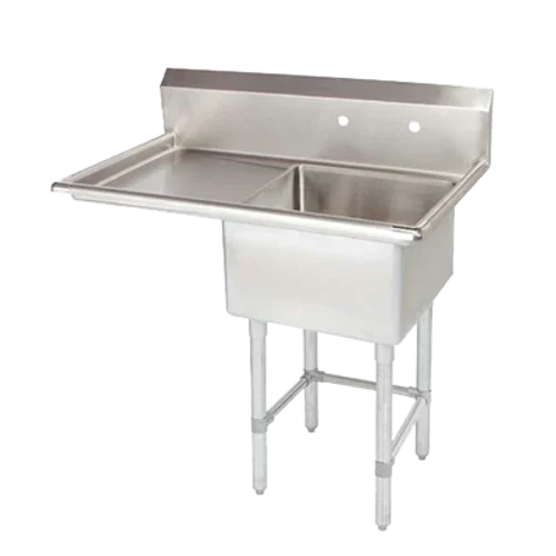 Tarrison TA-CDS124L-KIT | Sink 1-Compartment 51in W x 30in D x 45in H