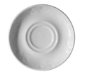 Continental 66CCMOB307 Saucer, 6 in  dia., round, double well, scratch resistant, oven & microwave safe