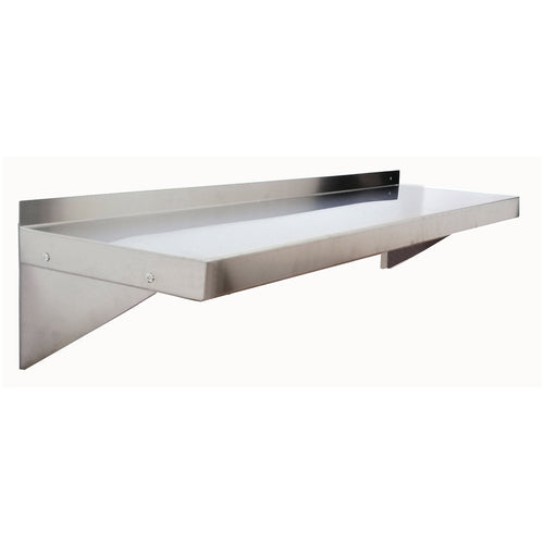 Atosa SSWS-1296 | Mixrite | Shelf | wall-mounted | 96 in W x 12 in D x 10 in H | 18/304 stainless steel