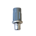 Omcan 23520 (23520) Bullet Foot, adjustable, for worktable, plastic inside, stainless steel