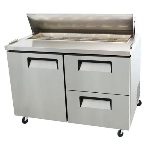 EFI CSDW2-48VC | Versa Chill | Refrigerated Salad/Sandwich Prep Table