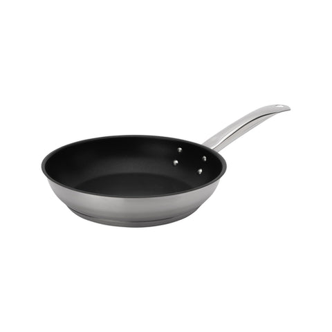 Browne 5734060 Elements Fry Pan, 9-1/2 in  dia. x 2 in H, riveted hollow cool touch handle, ope
