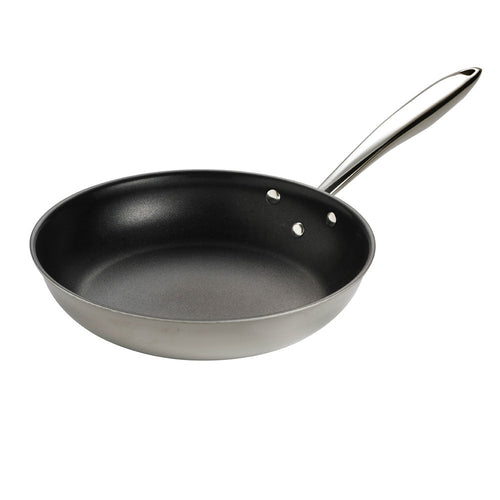 Thermalloy 5724098 Thermalloyr Fry Pan, 11 in  x 2 in , without cover, off-set riveted handle, oper
