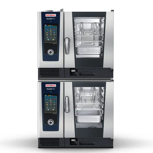 Rational CB1ERRA.0000214.2 | Rational - Icombi Pro | Two iCombi Pro 6-Half Size Ovens