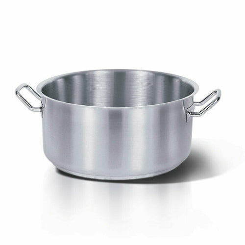 Eurodib HOM453216 Homichef Induction Saute Pan Brazier with Handles, 12 L, 12-1/2 in  dia., cool t