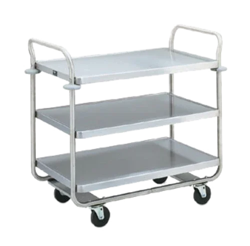Vollrath 97168 | Utility Cart | Caravelle Tubular Cart, 3 Shelves, 500 lb Capacity