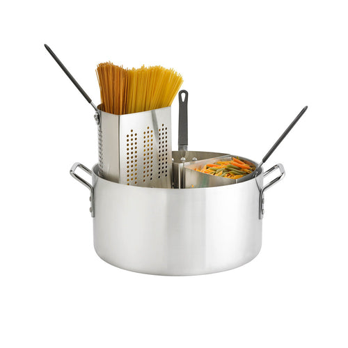 Thermalloy 5813318 Thermalloyr Pasta Cooker Set, 5-piece, includes (1) 20 qt., 14-1/4 in  dia. x 7