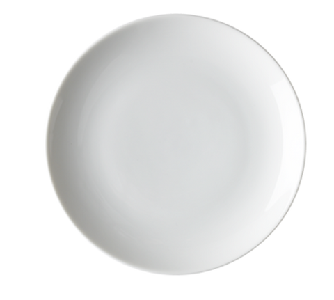 Arcoroc FH288 B&B plate, 6-1/2 in , coupe, Aluminite material, extra strong porcelain, Arcoroc