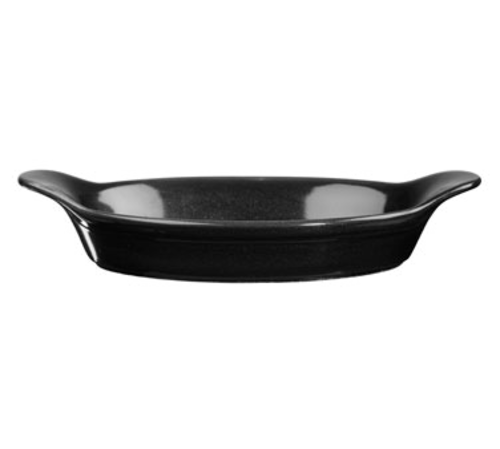 Churchill BCBKIOEN1 Au Gratin Dish, 13.4 oz., 9-1/8 in  x 5 in , oval, eared handles, rolled edge, f