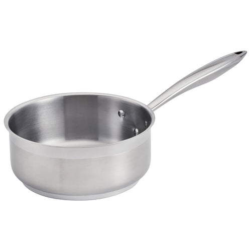 Thermalloy 5724164 Thermalloyr Low Sauce Pan, 5 qt., 9-1/2 in  dia. x 4-3/5 in H, without cover, st