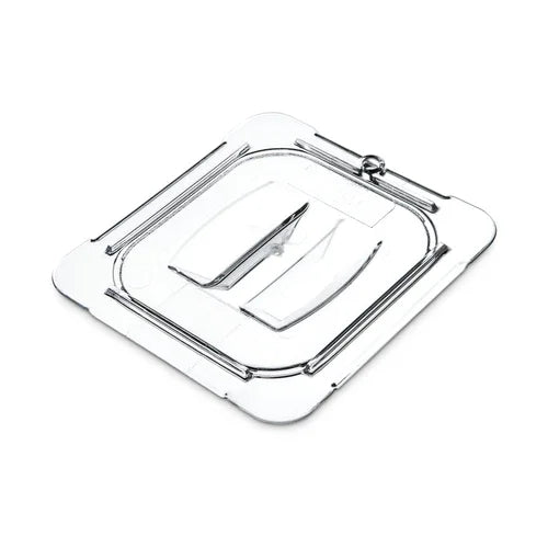 Carlisle 10310U07 | StorPlus Universal Lid for 1/6-size food pan | Clear Polycarbonate