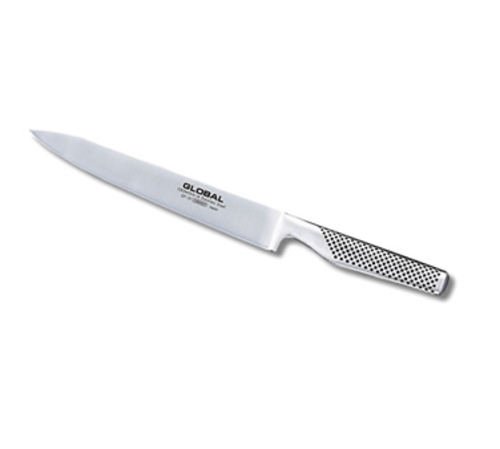 Global Knife 71GF37 Globalr Carving Knife, 8.7 in  (22cm) blade, forged, Cromova 18 stainless steel