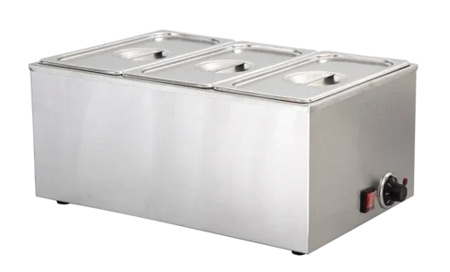 EFI SA-FWTHIRD | Versa Prep | Food Warmer 3 Third Size Pans with Lids