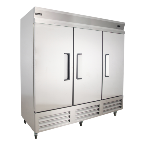 Celcold CF81SD Freezer, reach-in, (3) section, 81 in W x 32 in D x 82-3/10 in H, 72 cu.ft. capa
