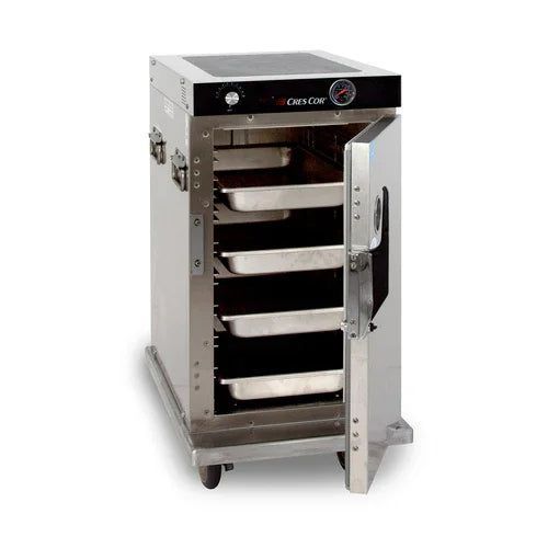 CRESCOR H339128C Mobile Heated Half-Height Insulated Cabinet with Lift-Out Interior