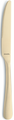 Tableware Cutlery 1410AVB000305 Table Knife, 9-1/4 in  (23.5 cm), 2.5 mm thickness, pvd champagne, 18/0 Stainles