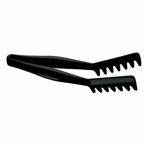 Cambro TGA11110 | Luganor Tongs 10-13/16 in | Heat Resistant Black NSF