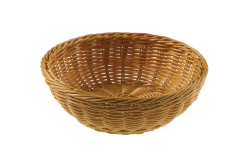 Leone T0529.Z round basket 20 cm with 6.5 cm height in polypropylene