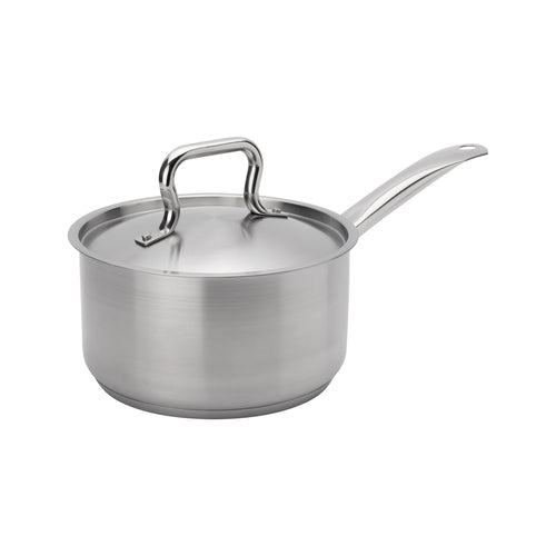 Browne 5734032 Elements Sauce Pan, 2 qt., 6-3/10 in  dia. x 3-9/10 in H, with self-basting cove