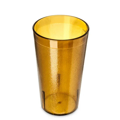 Carlisle 521213 | Stackable Tumbler 12 oz. | Amber SAN BPA Free