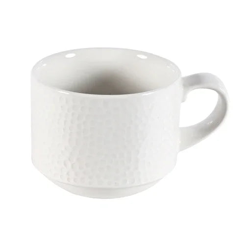 Churchill WHISISC81 Cup, 8 oz., Handle, Stackable, Dishwasher Safe