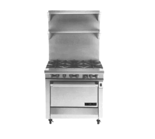 Garland M43R Master Series Heavy Duty Gas Range with Six Burners