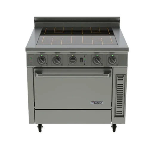 Garland GME36-I14C Master Induction Range with Four 3.5 kW Hobs