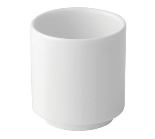 Anton Black / Piata ABZ03195 Egg Cup, 3 oz. (0.09 L), 2 in , porcelain, microwave and dishwasher safe, edge c