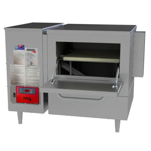 Cookshack PZ500 Pizza Oven, countertop, electric, with wood pellets, single chamber, (2) 7-1/5 i