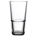 Pasabache PG52080 Pasabahce Grande-Stack Cooler Glass, 16 oz. (475ml), 6-1/4 in H, (3-1/2 in T 2-1
