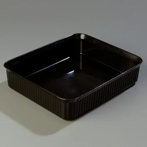 Carlisle 811203 | Deliwarer Crock, 10 lb., Rectangular, Black