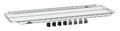 Metro EZA-1848NC Super Erecta EZ-ADD Shelf, wire, 48 in W x 18 in D, includes: (4) EZ-ADD polymer