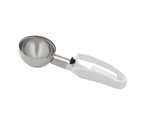 Vollrath 47390 | Disher 4.7 oz. size 6 | Stainless steel scoop with handle