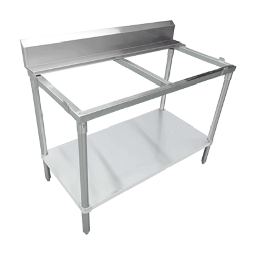 Omcan  41279 (41279) Polytop Table Frame, 60 in W x 30 in D x 42 in H, stainless steel frame,
