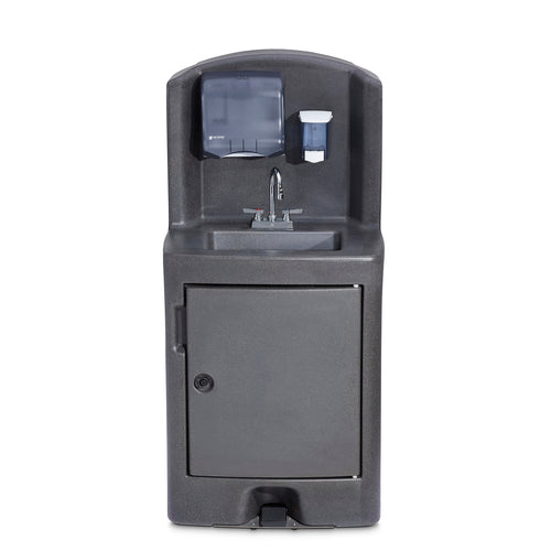 Crown Verity CV-PHS-5 Portable Hand Sink, hot & cold water, (1) 18 in  wide x 13 in  front-to-back x 6
