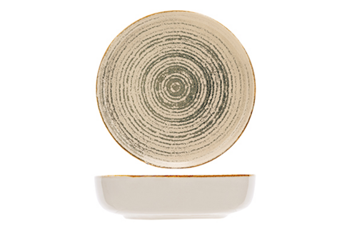 Tableware Solutions 5964019 Bowl, 18.5 (7.2 in ) dia., 5 cm (1.9 in ) height, 21 oz, round, stacking, stonew