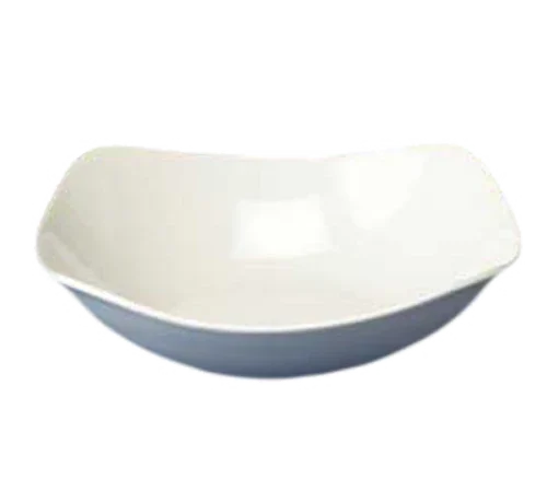 Churchill WH SQ101 45 oz Square Bowl for Microwave and Dishwasher Use