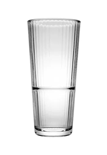 Pasabahce PG520420 Long Drink Glass, 10oz/295ml, lead-free crystal glass, Grande Sunray, Pasabahce