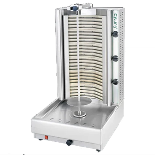 Visvardis DE3A Gyro Machine with 39 in Height and 90-140lbs Capacity