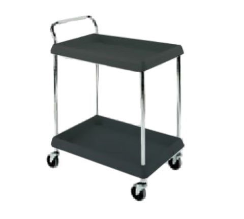 Metro BC2636-2DBL  - Deep Ledge Utility Cart, 2-tier with open base, 38-3/4 in W x 27 in