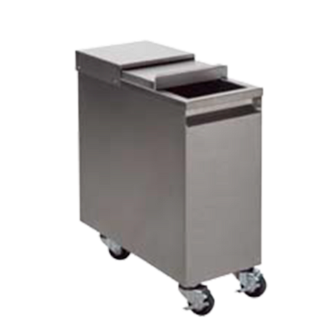Tarrison TA-IBM50 Ice Bin, mobile, 11-1/4 in W x 24 in D x 28-1/2 in H, up to 75 lbs. capacity, re