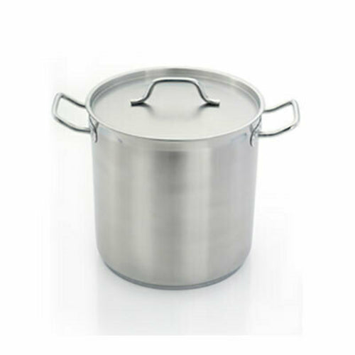 Eurodib HOM484040 Homichef Induction Stock Pot, 50 L, 15-3/4 in  dia., cool touch hollow handles,