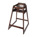 Browne 80976 High Chair, 27-3/10 in H, wide stance, permanent T-bar, restraint belt, stain re