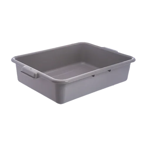 Carlisle N4401023 | Comfort Curve Tote Box 20x15x5 in Stackable Gray